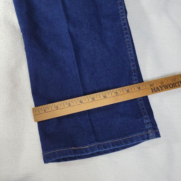 Wrangler Jeans Women Size 44 Blue Denim Straight Leg Plus Size W0715NV Workwear - Picture 9 of 16